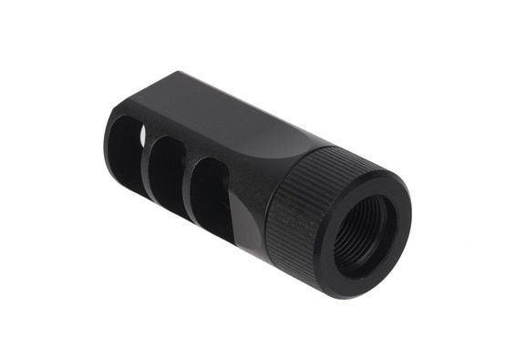 Faxon Firearms Gunner 3-Port .308 muzzle brake fits standard 5/8x24 threading